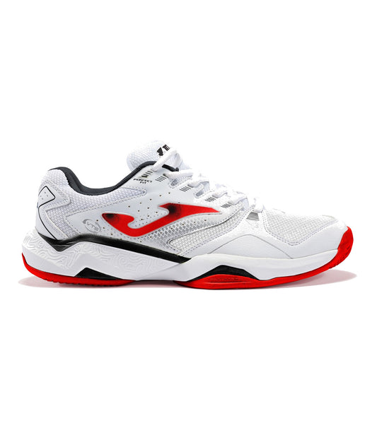 Joma - Zapatos T-Master 1000 Hombre Blanco / Rojo